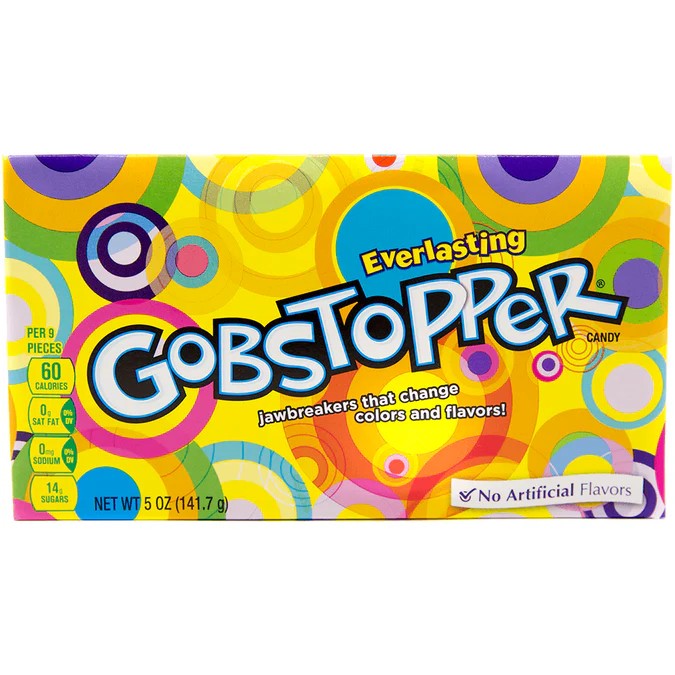 Everlasting Gobstopper Theatre Box 141g 1X12 ***NEW***