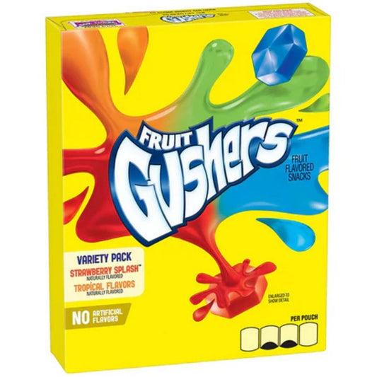 Betty Crocker Fruit Gushers 136g 1X10