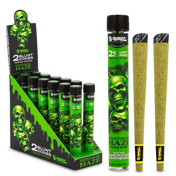 G-Rollz Mystikal Haze Blunt Cones 1X12