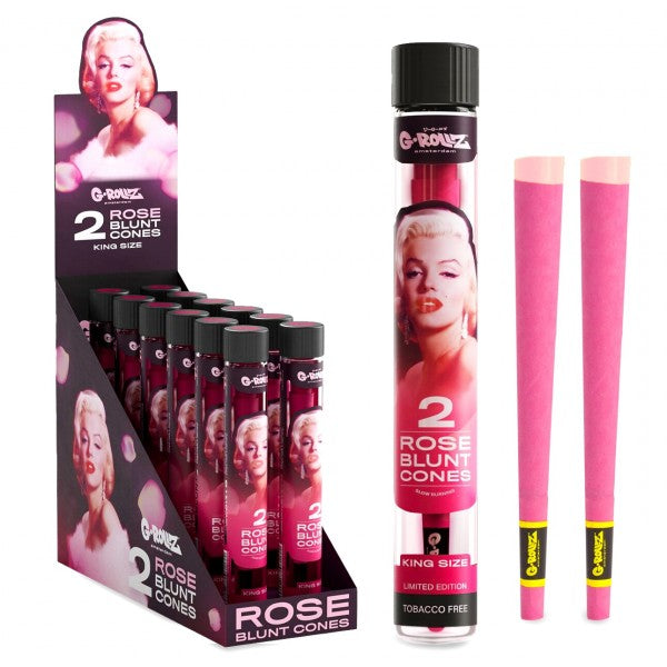 G-Rollz Rose Blunt Cones 1X12