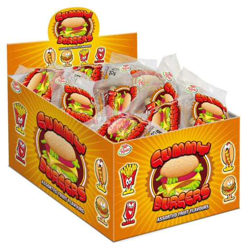 Gummy Burgers 32g 1X24