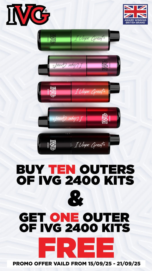 IVG 2400 Prefilled Kits 1X5 Pack Compliant