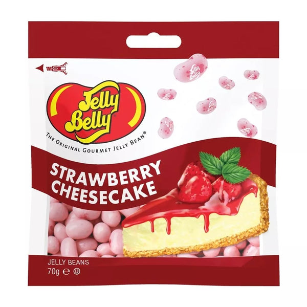 Jelly Belly Strawberry Cheesecake Jelly Beans 70g 1X12 ***PAST BEST BEFORE***