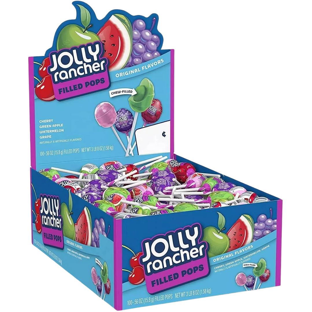 Jolly Rancher Filled Pops 1.57kg 1X100