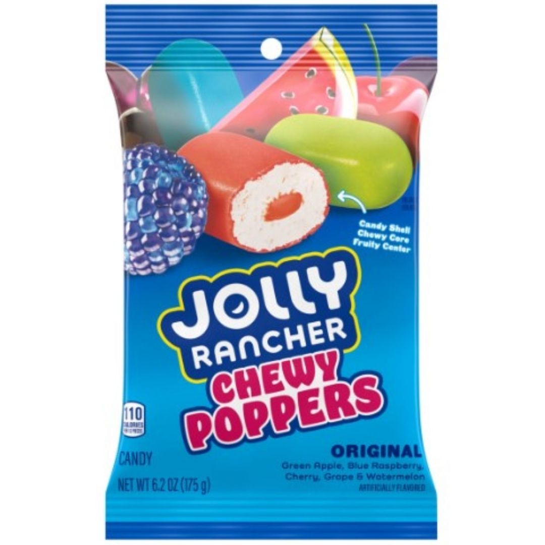 Jolly Rancher Chewy Poppers 1X12 176g