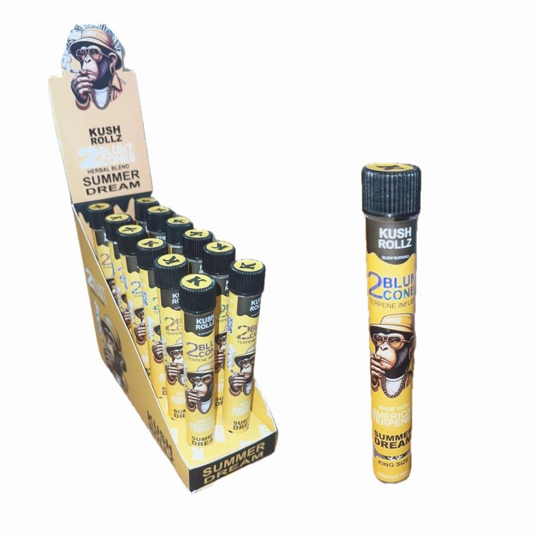 Kush Rollz Blunt Cones - Summer Dream 1X12