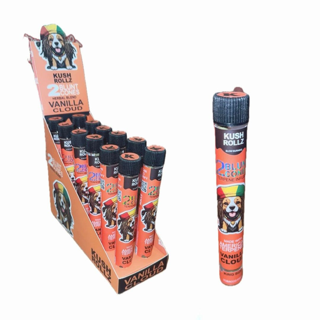 Kush Rollz Blunt Cones - Vanilla Cloud 1X12