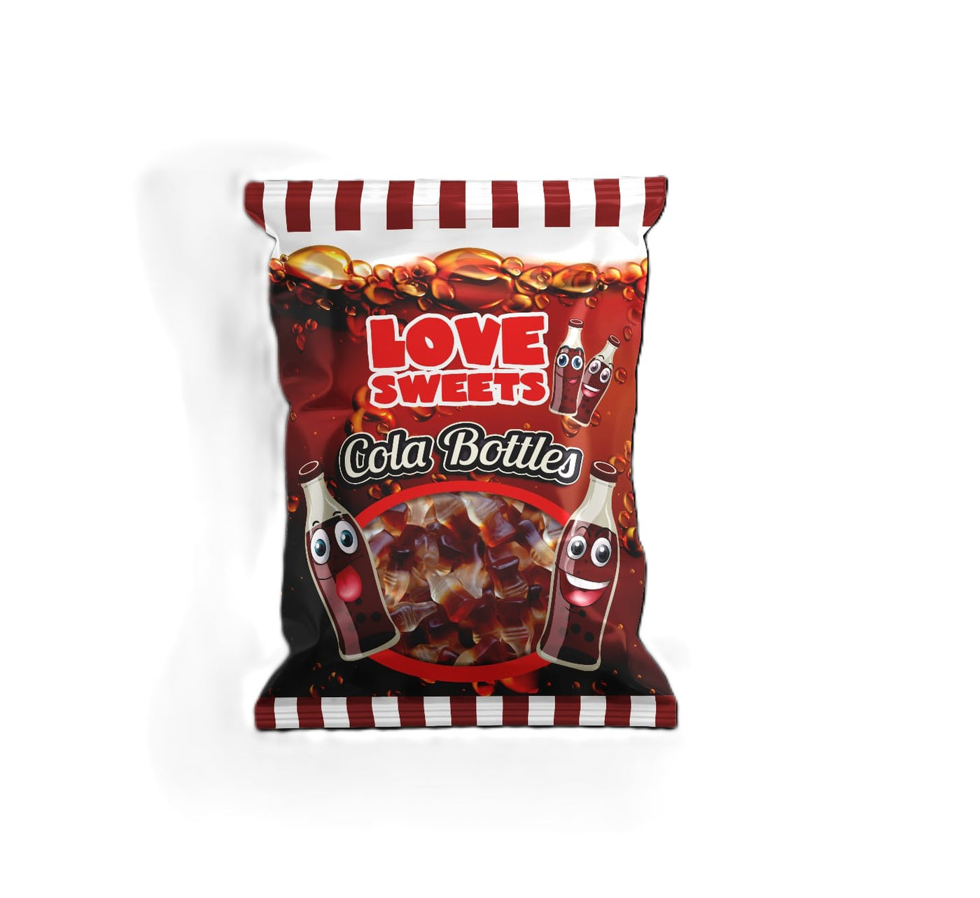 Love Sweets Cola Bottles 95g 1X18 *PAST BEST BEFORE*