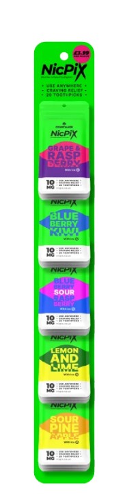 NicPix Nicotine Infused Toothpicks 10mg 1X10