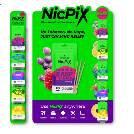 NicPix Nicotine Infused Toothpicks 10mg 1X35
