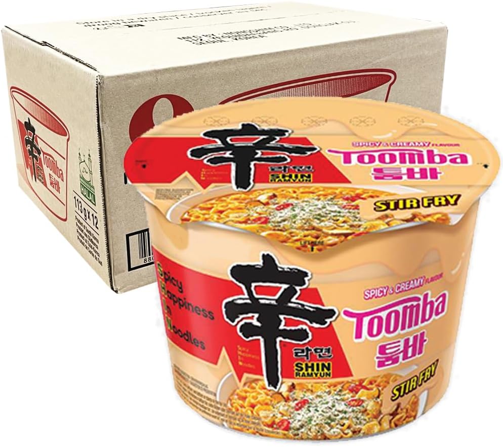 Nongshim Shin Ramyun Toomba Spicy & Creamy Noodles Bowl 113g 1X12 ***NEW***