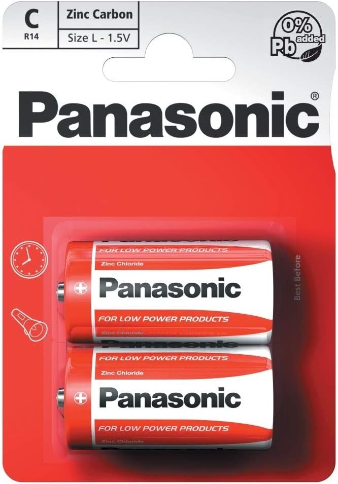 Panasonic C Batteries 1X12