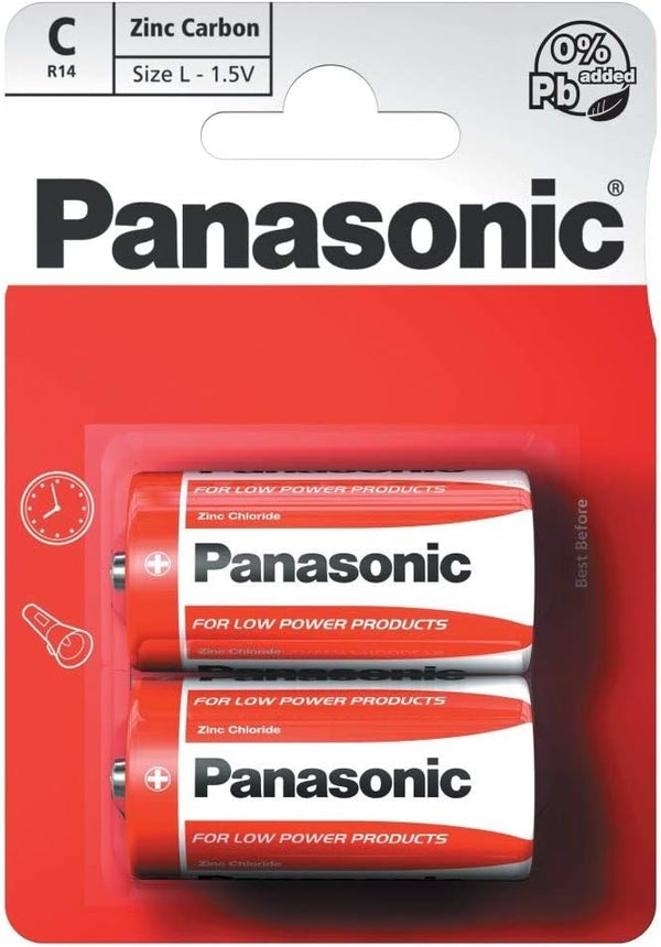 Panasonic C Batteries 1X12