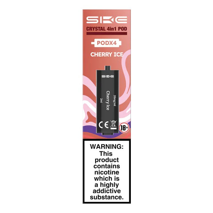 SKE Crystal 4in1 2400 Prefilled Pods Compliant