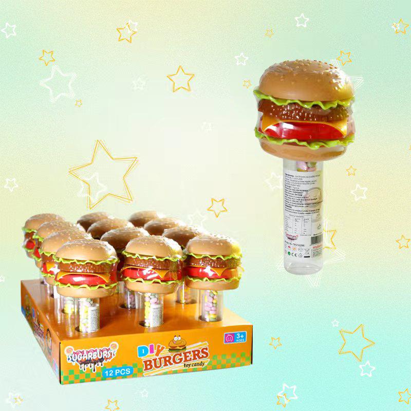 Sugarburst DIY Burgers Candy Toy 1X12