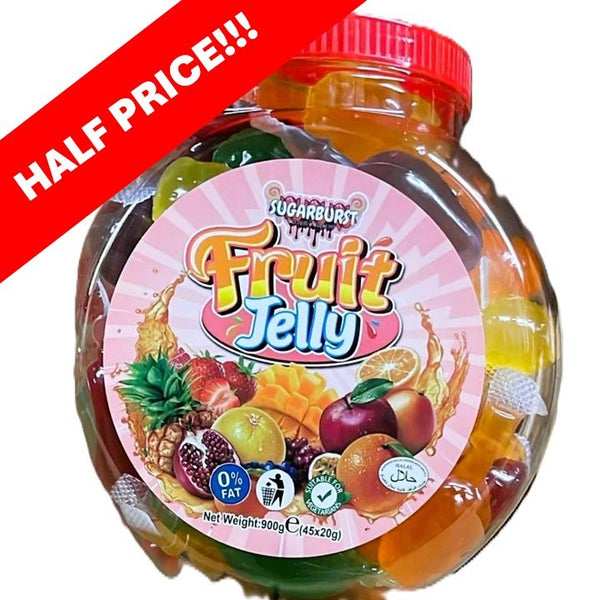 Sugarburst Fruit Jelly Jar 20g - Single Jar *PAST BEST BEFORE*