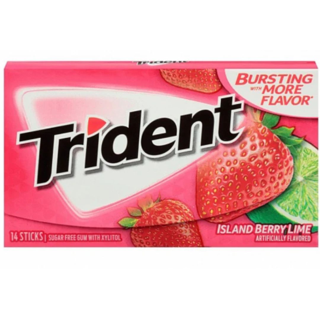 Trident Island Berry Lime Bubblegum 1X12 31g