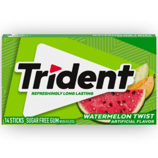 Trident Watermelon Twist Bubblegum 31g 1X12