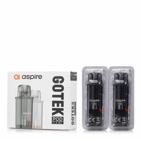 Aspire Gotek XL Cartridges 0.8ohm 1X2