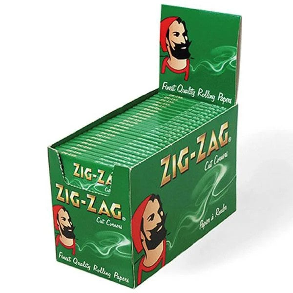 Zig Zag Green Rolling Papers 1X100