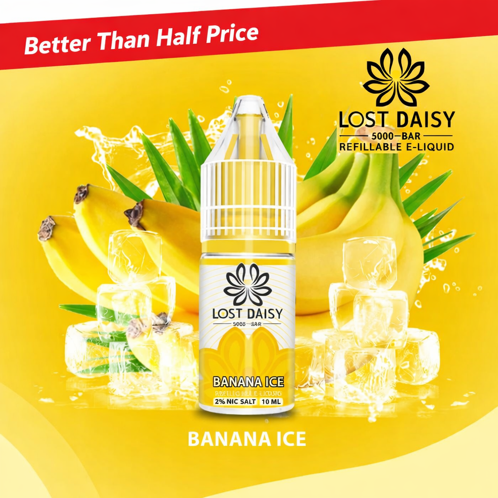 Lost Daisy 5000 Bar Nic Salt 10ml 10mg and 20mg 1X10 *PAST BEST BEFORE*