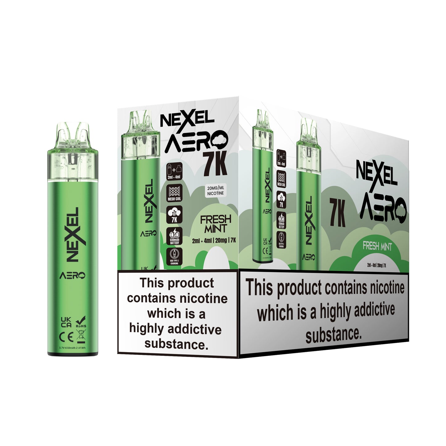 Nexel Aero 7K Prefilled Kits 1X5