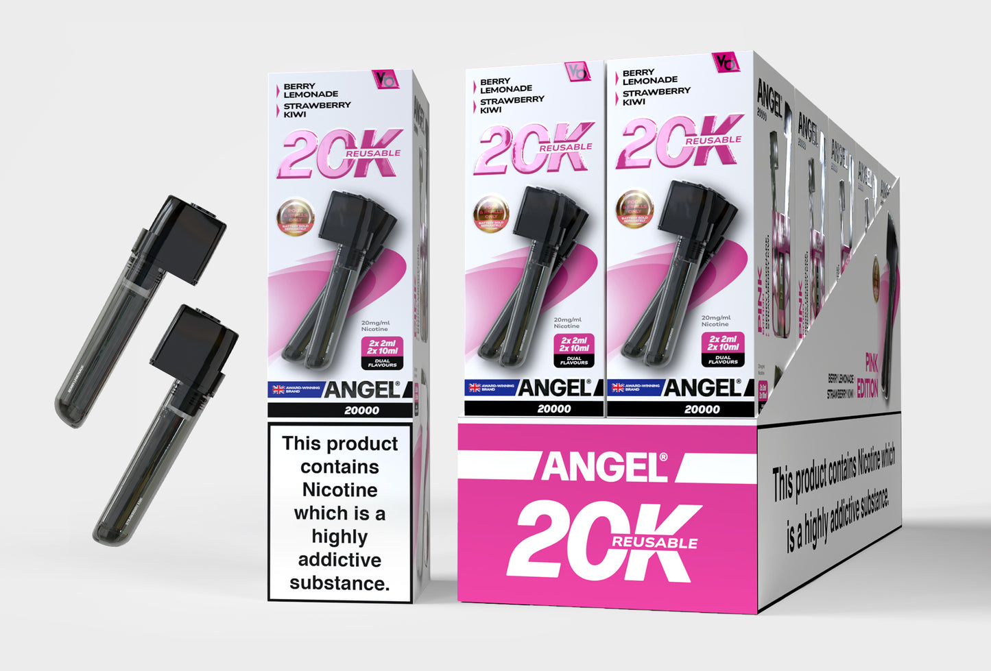 Angel 20000 Prefilled Pods 1X10