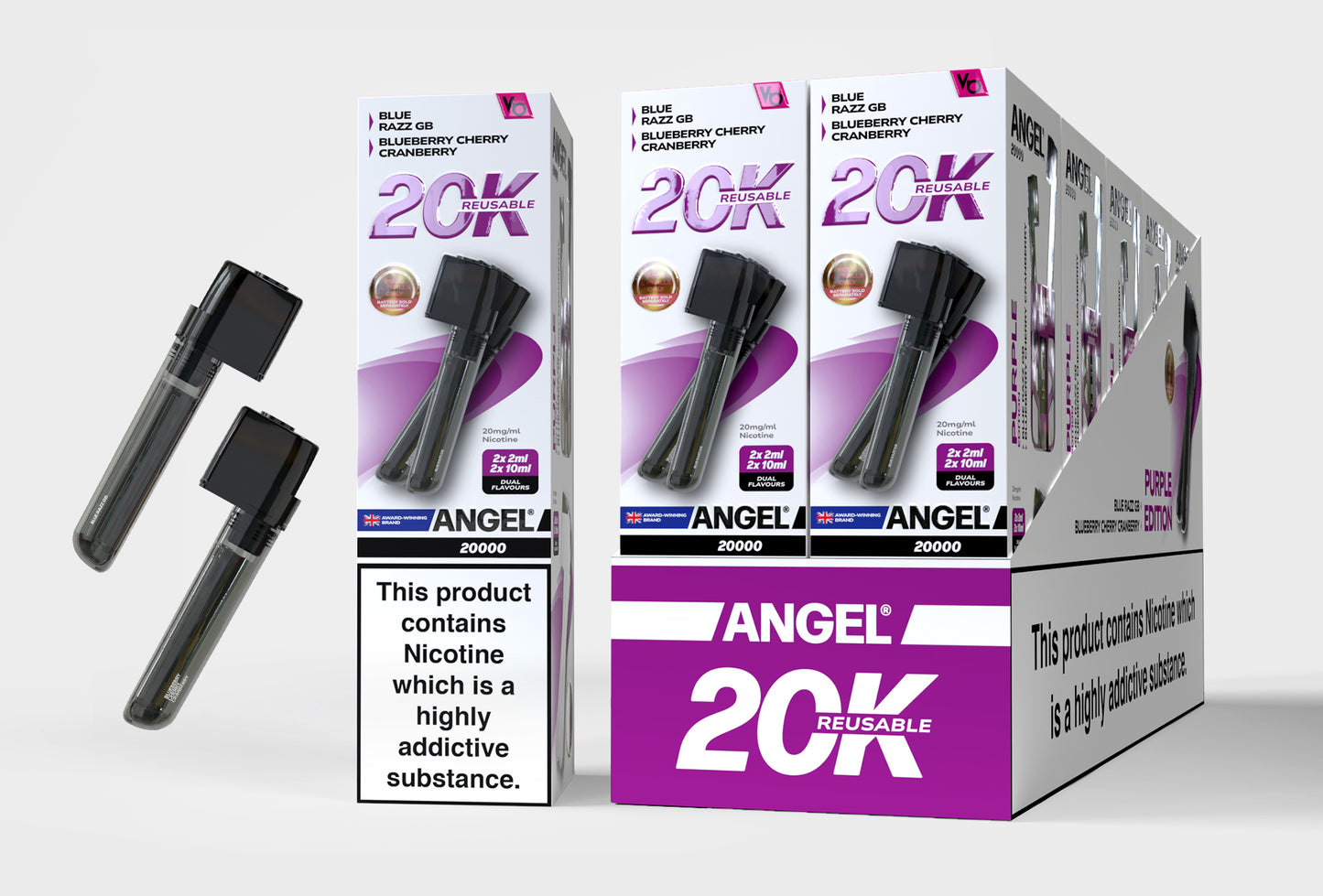 Angel 20000 Prefilled Pods 1X10