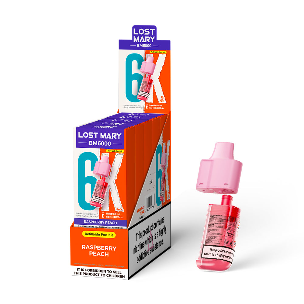 Lost Mary BM6000 Prefilled Kits 1X5 NEW Compliant