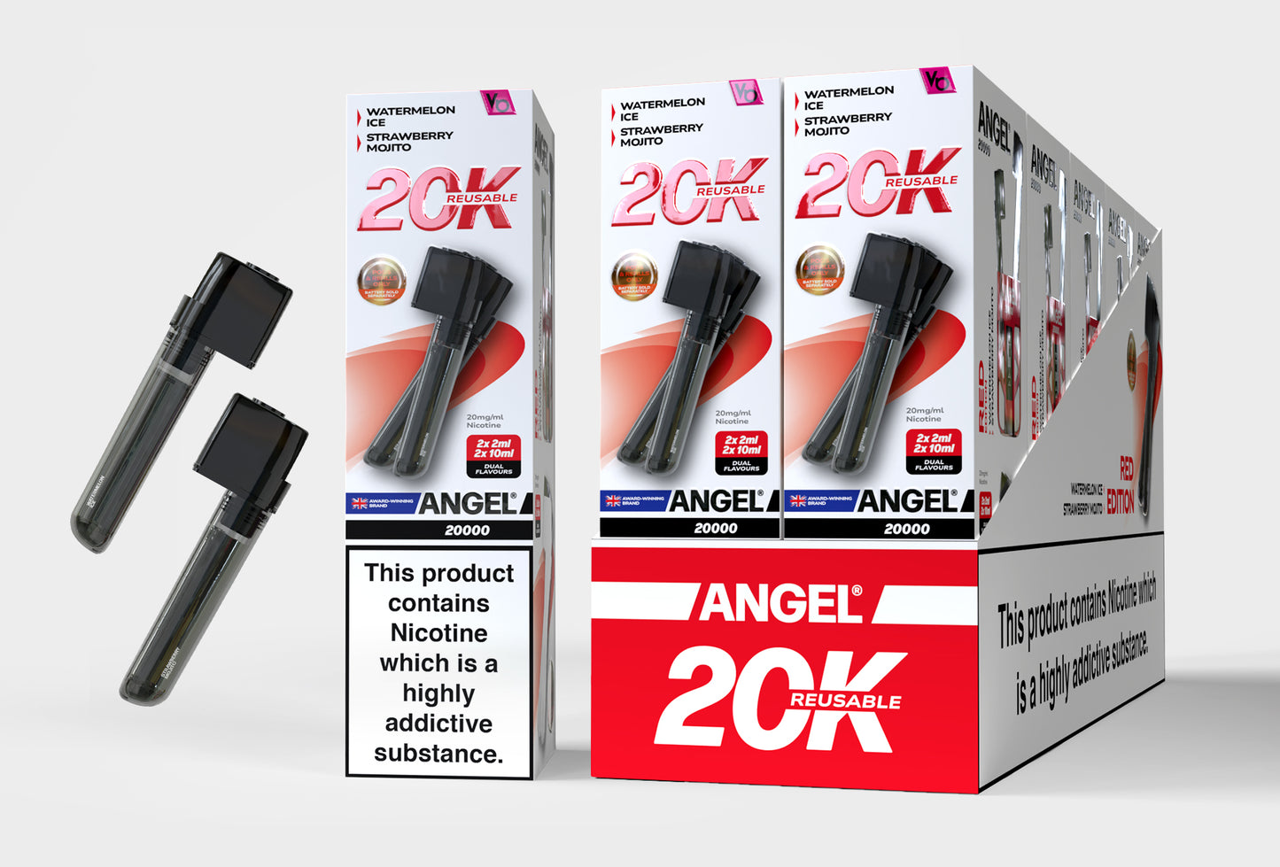 Angel 20000 Prefilled Pods 1X10