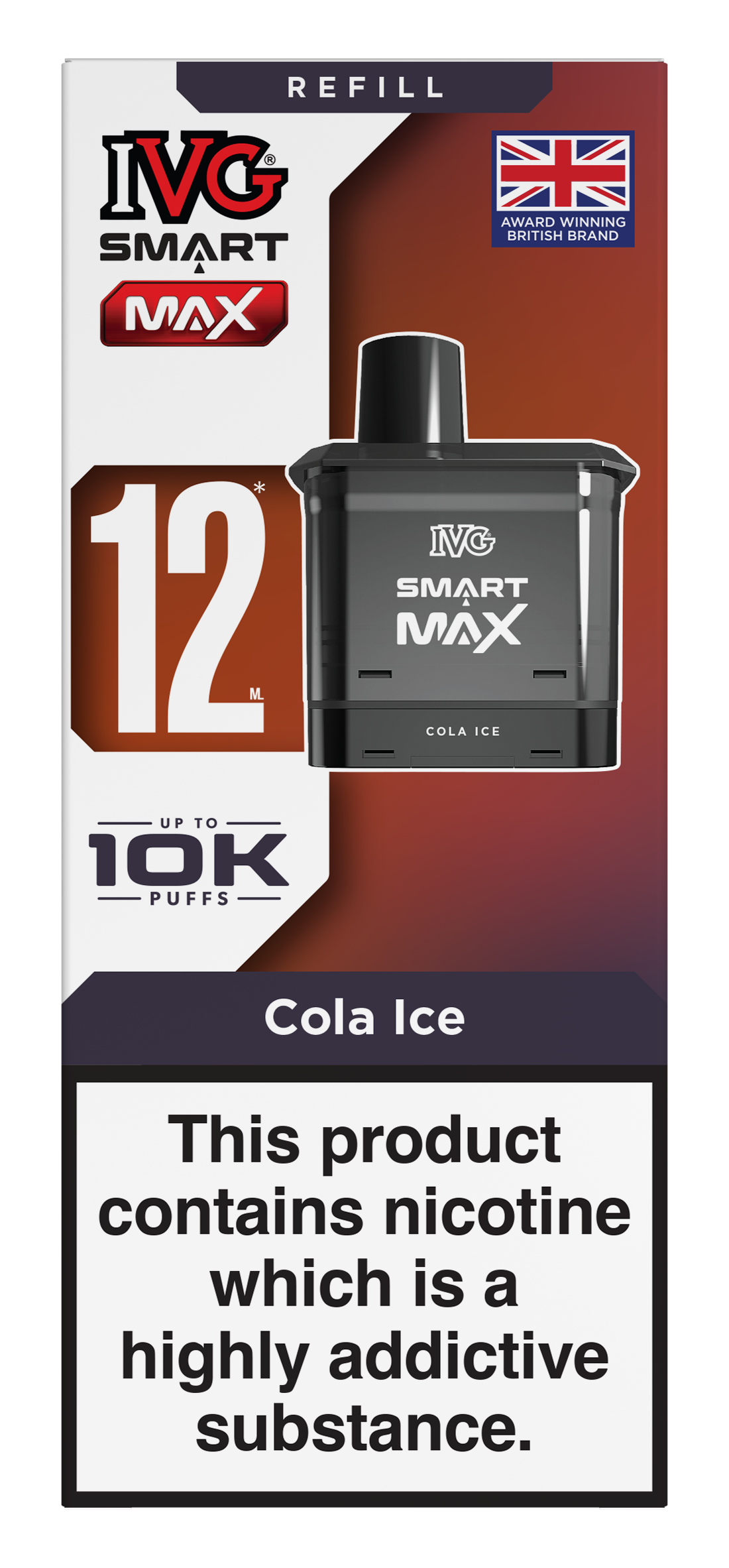 IVG Smart Max Prefilled Pods 1X5 Compliant iVape Direct Wholesale IVG Smart Max Prefilled Pods 1X5 Compliant iVape Direct Wholesale