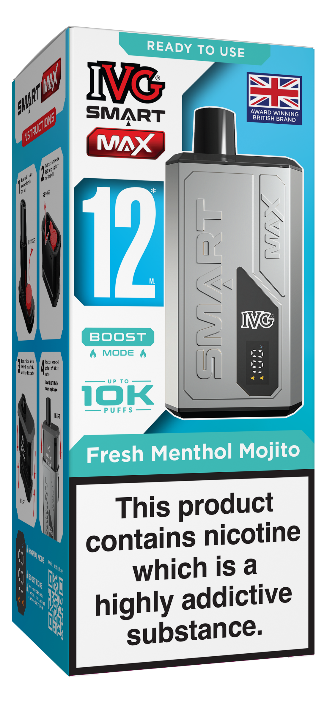 IVG Smart Max Prefilled Kits 1X5 Compliant iVape Direct Wholesale IVG Smart Max Prefilled Kits 1X5 Compliant iVape Direct Wholesale