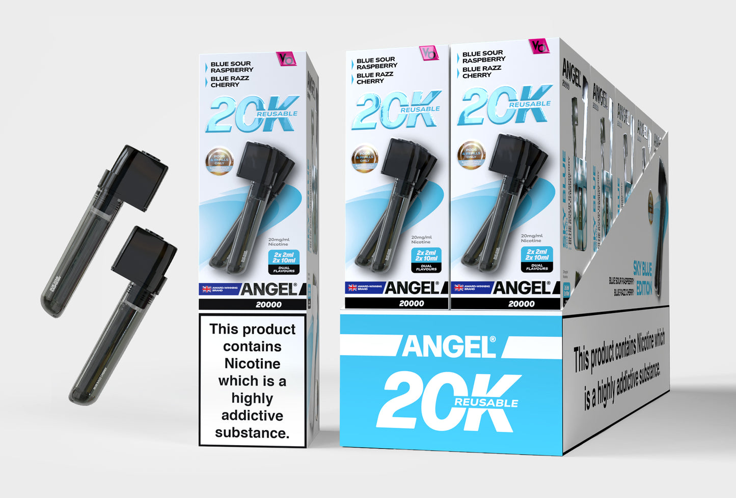 Angel 20000 Prefilled Pods 1X10