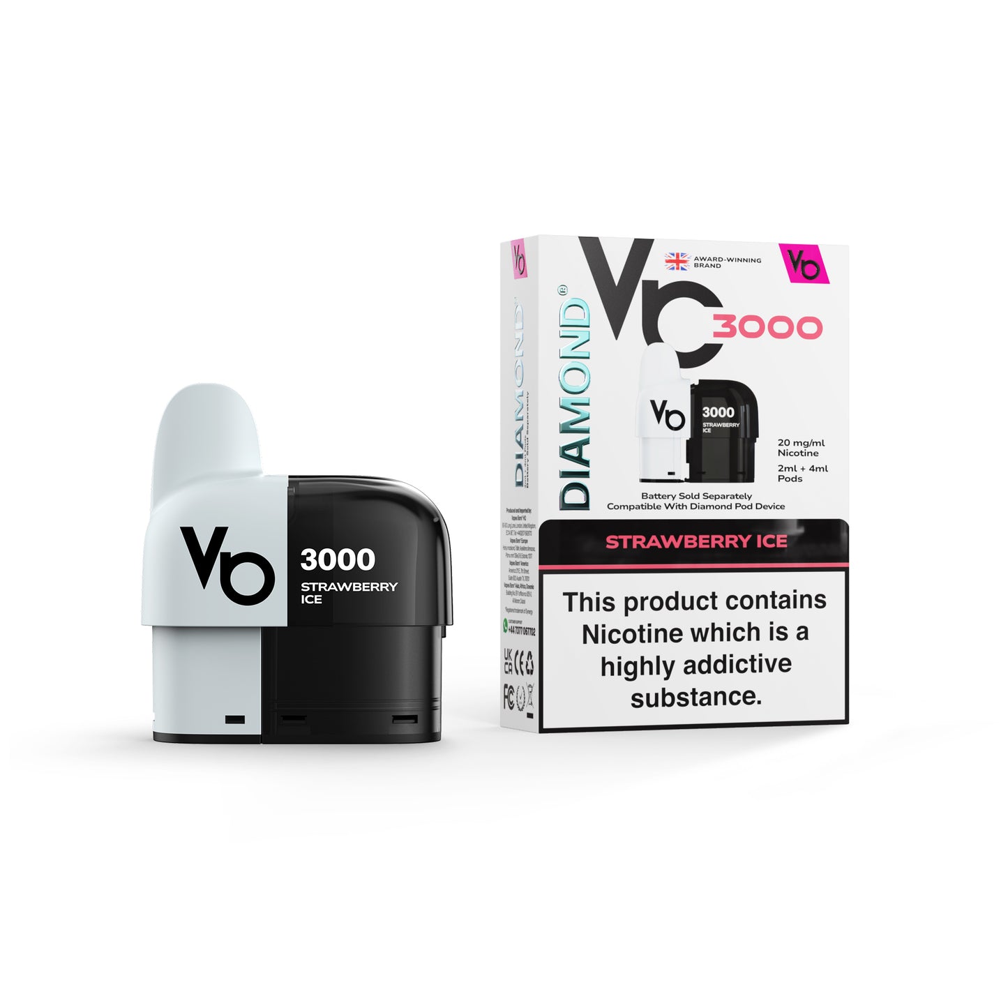 Diamond 3000 Prefilled Pods 1X10