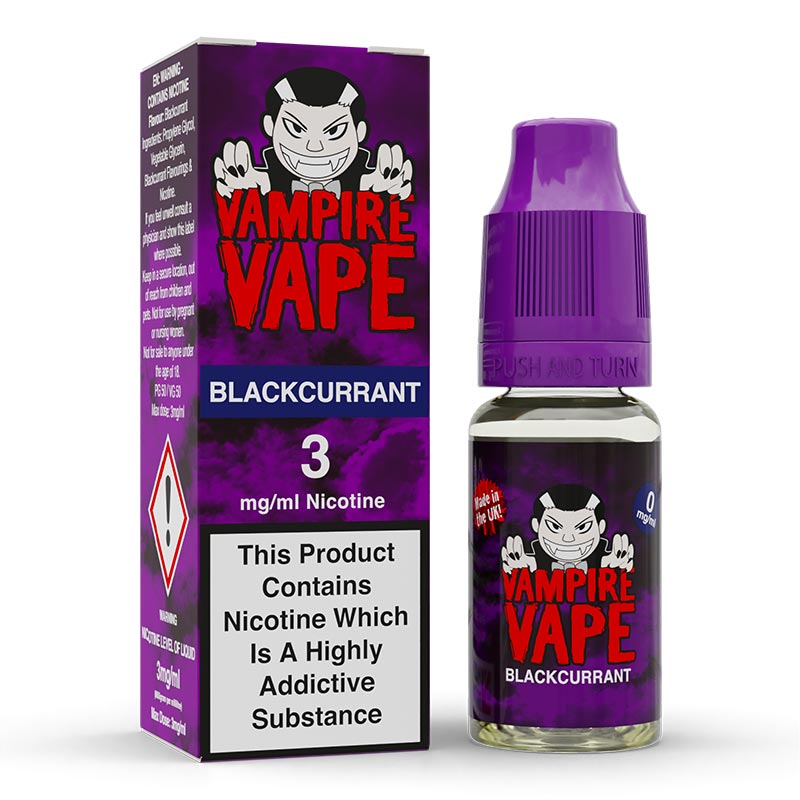 Vampire Vape Freebase E-Liquid 10ml 3MG/6MG/12MG 1X10 ***NEW***