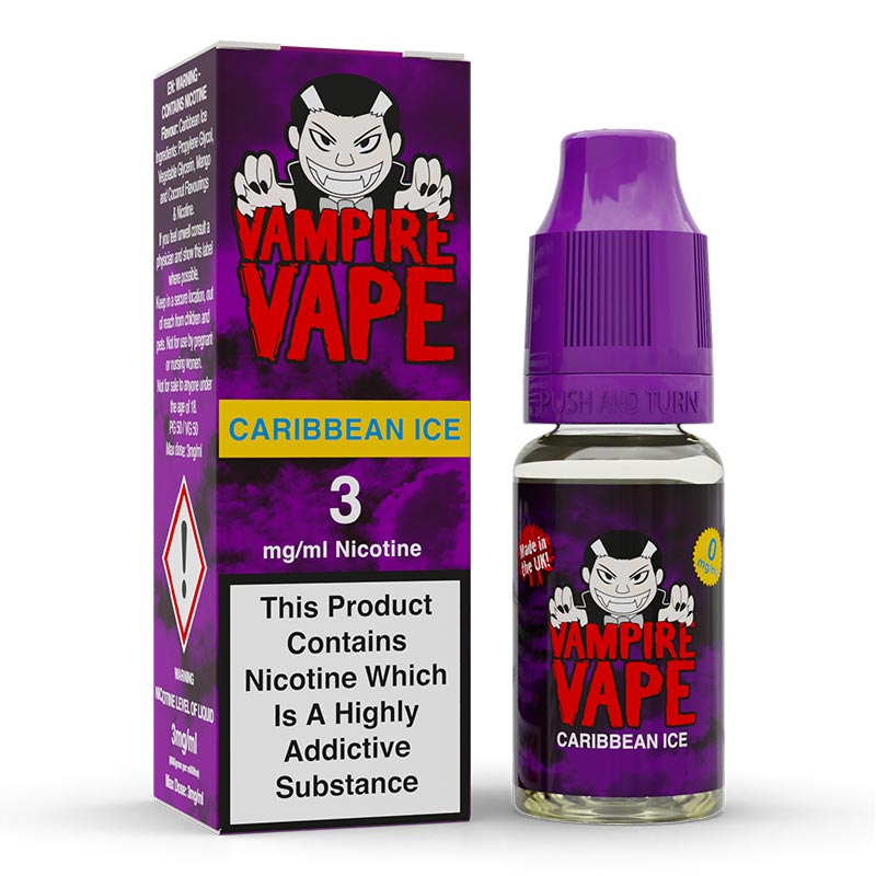 Vampire Vape Freebase E-Liquid 10ml 3MG/6MG/12MG 1X10 ***NEW***
