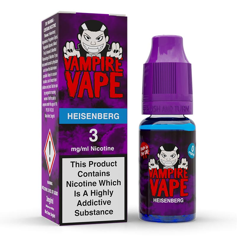 Vampire Vape Freebase E-Liquid 10ml 3MG/6MG/12MG 1X10 ***NEW***