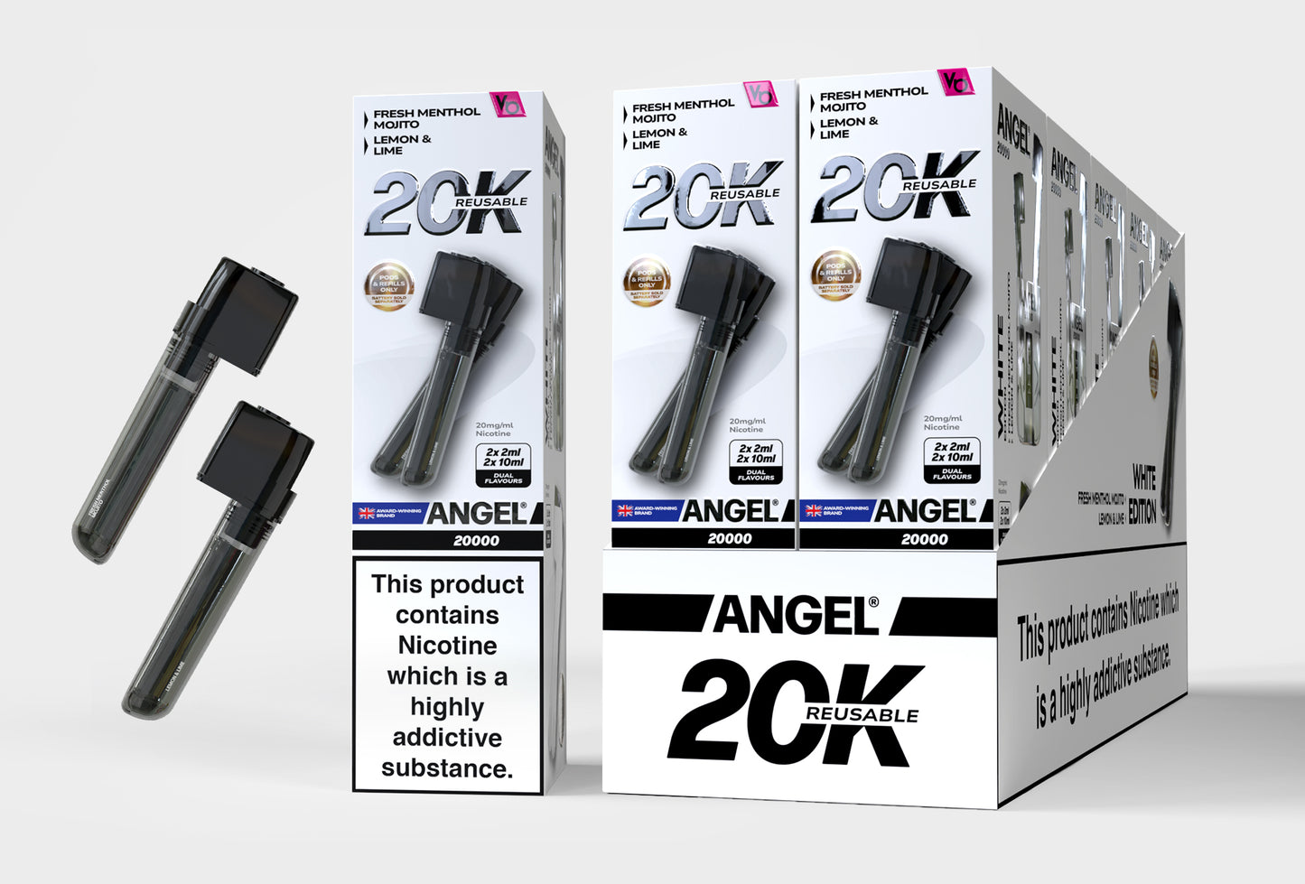 Angel 20000 Prefilled Pods 1X10