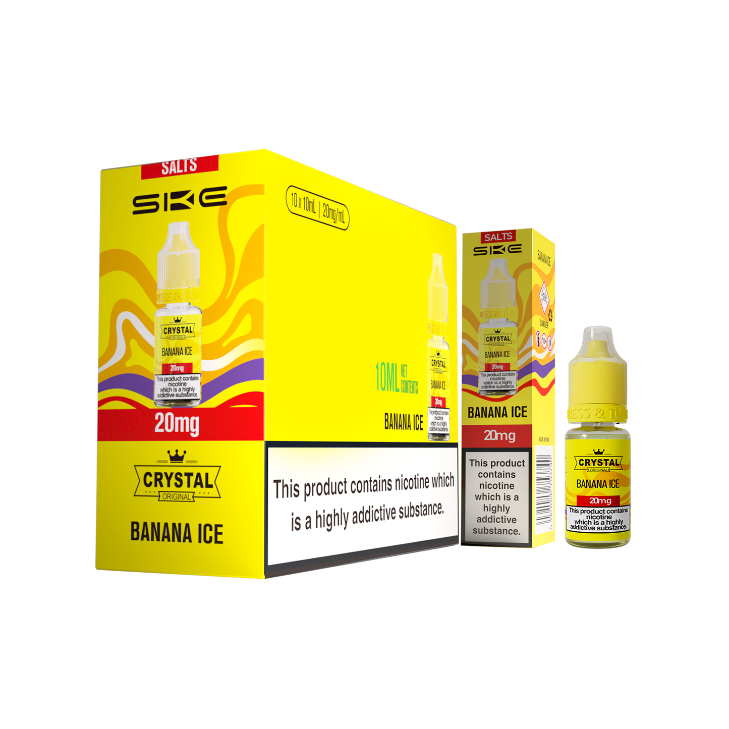 SKE Crystal Original Salts V2 20mg 1X10pack