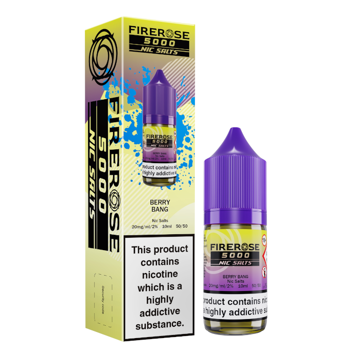 Firerose 5000 Nic Salts by Elux 10ml 1X10