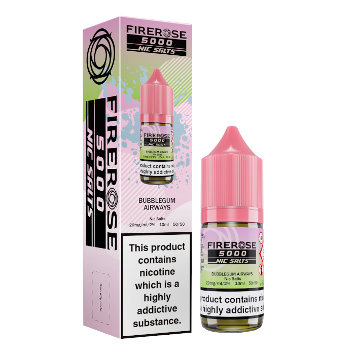 Firerose 5000 Nic Salts by Elux 10ml 1X10