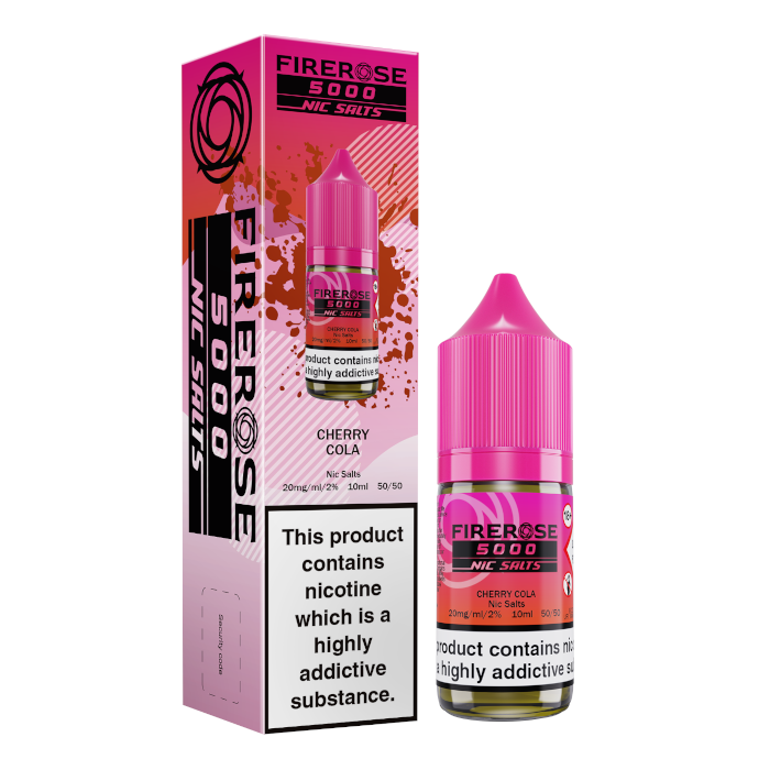 Firerose 5000 Nic Salts by Elux 10ml 1X10