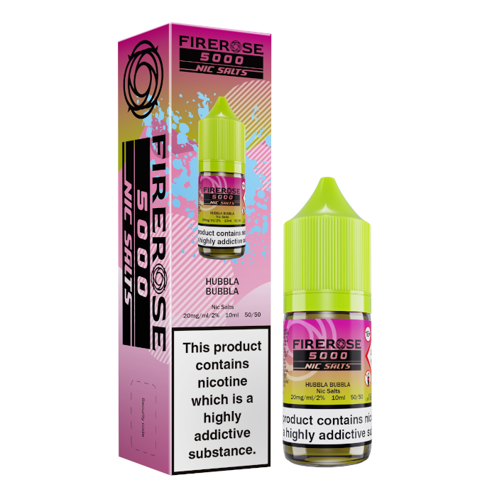 Firerose 5000 Nic Salts by Elux 10ml 1X10
