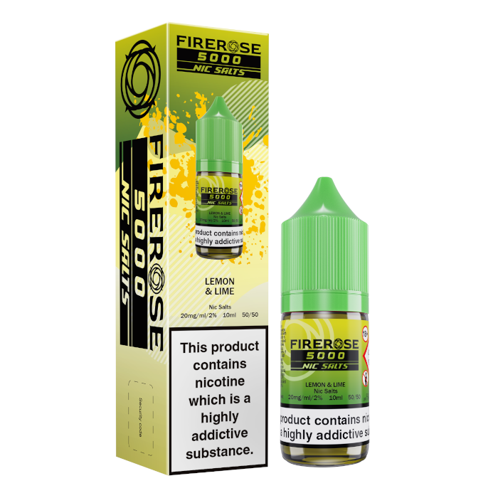 Firerose 5000 Nic Salts by Elux 10ml 1X10