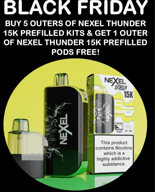 Nexel Thunder 15K Prefilled Kits 1X5