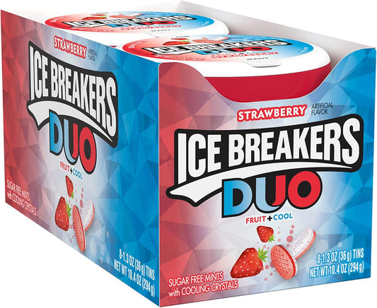 Ice Breakers Duo Fruit & Cool Strawberry 1X8 42g