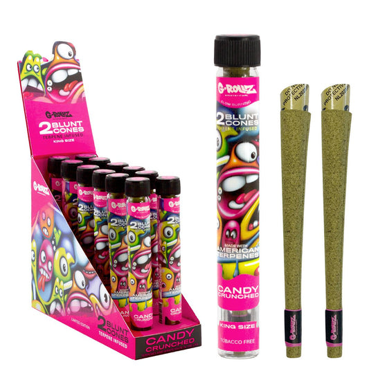 G-Rollz Candy Crunched Blunt Cones 1X12 - LIMITED EDITION ***NEW***