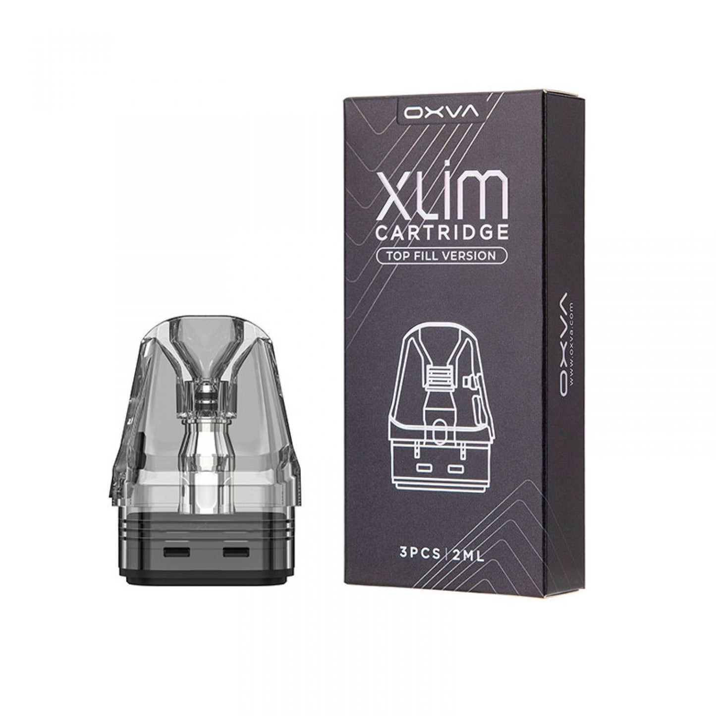 Oxva Xlim V3 Cartridges 0.6ohm 1X3 pack