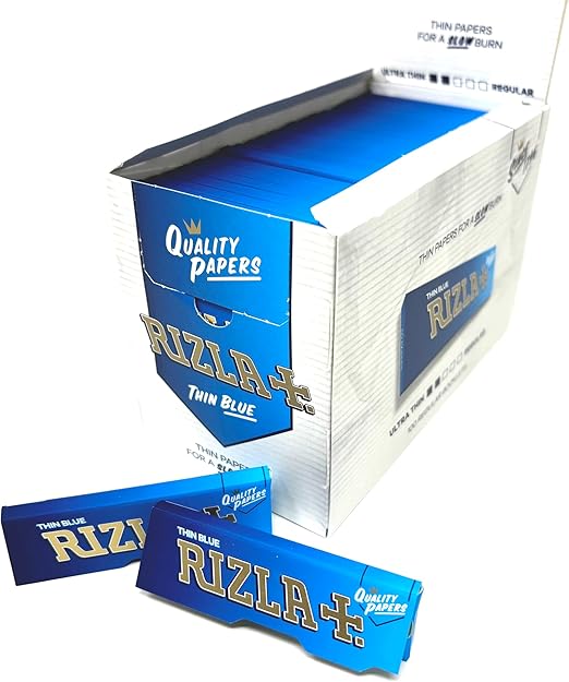 Rizla Regular Blue Rolling Papers 1X100