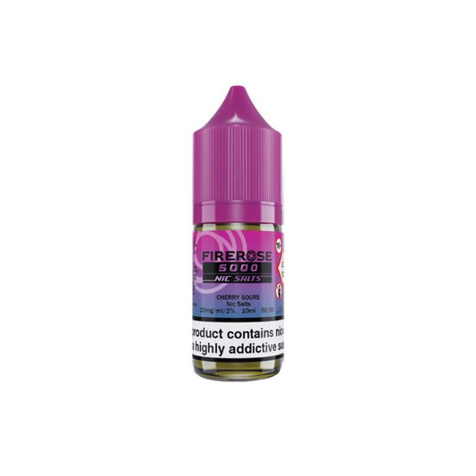 Firerose 5000 Nic Shots 10ml 1X10